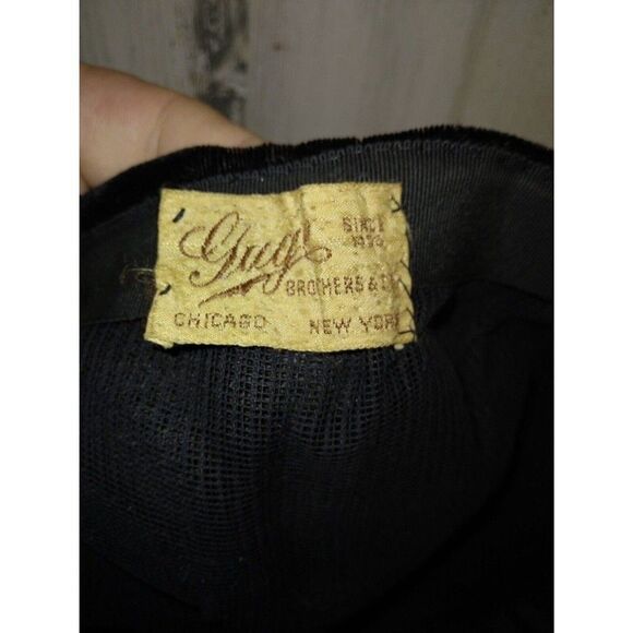 Vintage Gage Brother Black Velvet Juliette Hat display picture 2